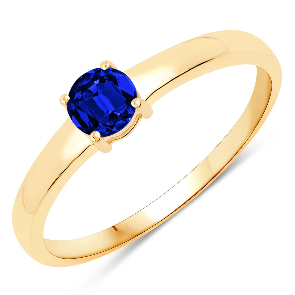 Round Cut Solitaire Ring