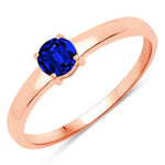 Round Cut Solitaire Ring