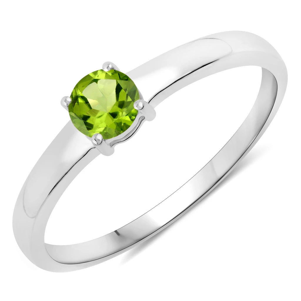 Round Cut Solitaire Ring