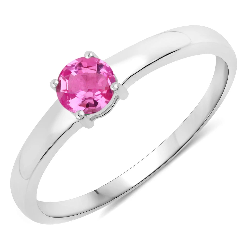 Round Cut Solitaire Ring