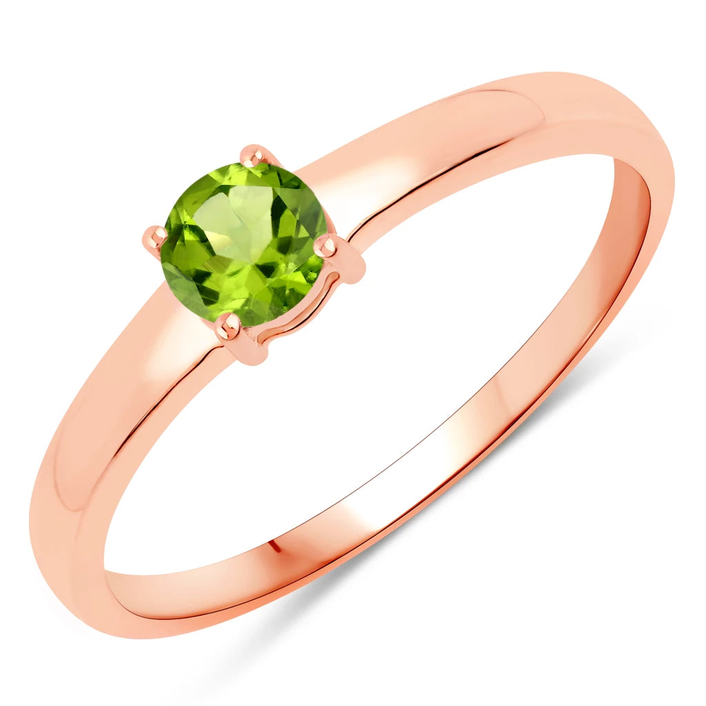 Round Cut Solitaire Ring