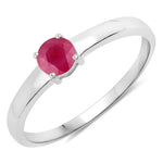 Round Cut Solitaire Ring