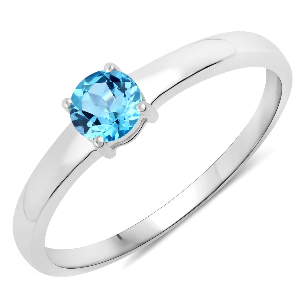 Round Cut Solitaire Ring