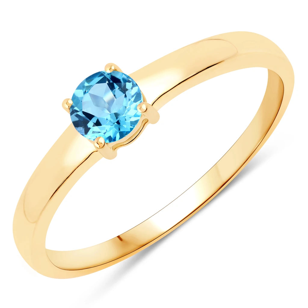 Round Cut Solitaire Ring