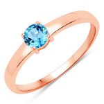 Round Cut Solitaire Ring