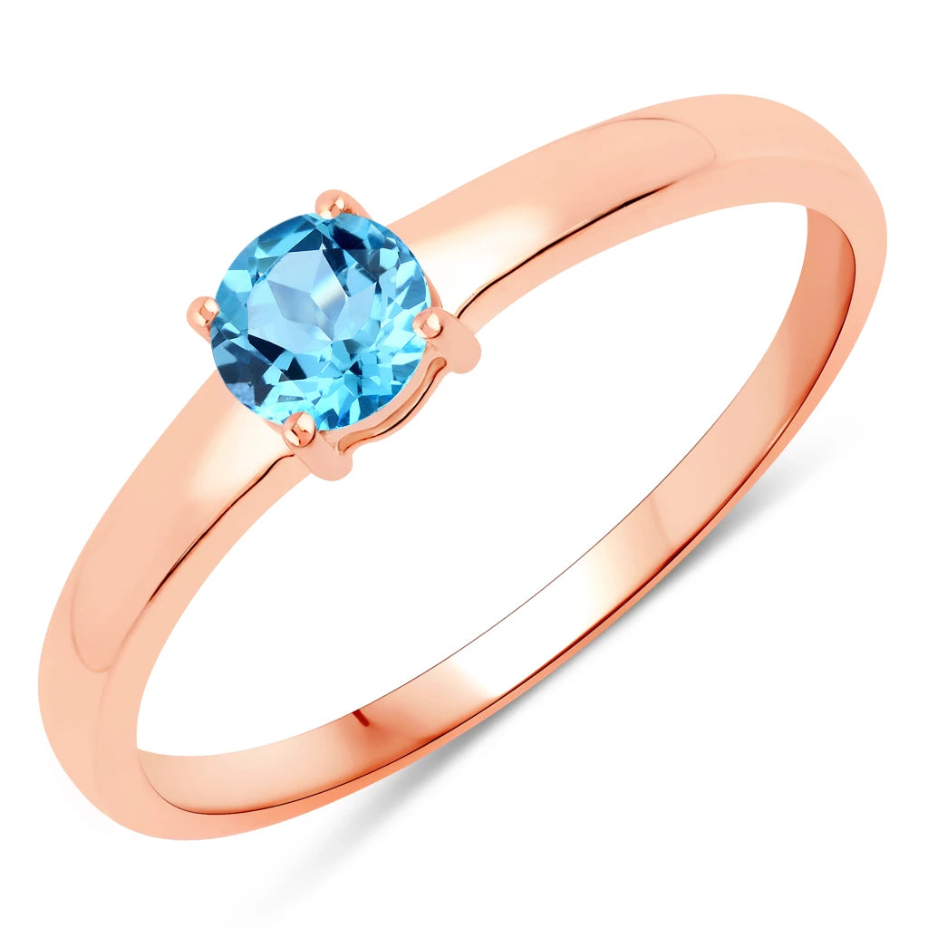 Round Cut Solitaire Ring