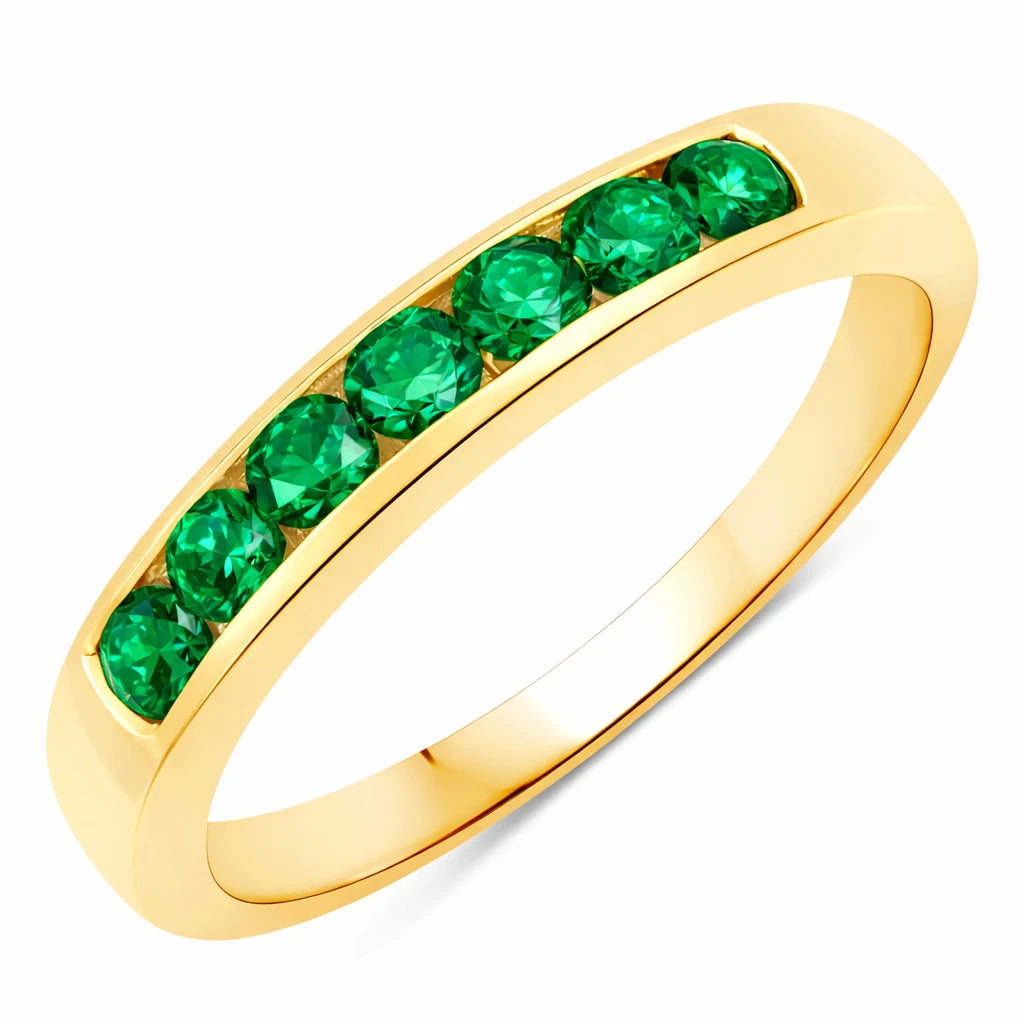 Half Eternity Band Ring