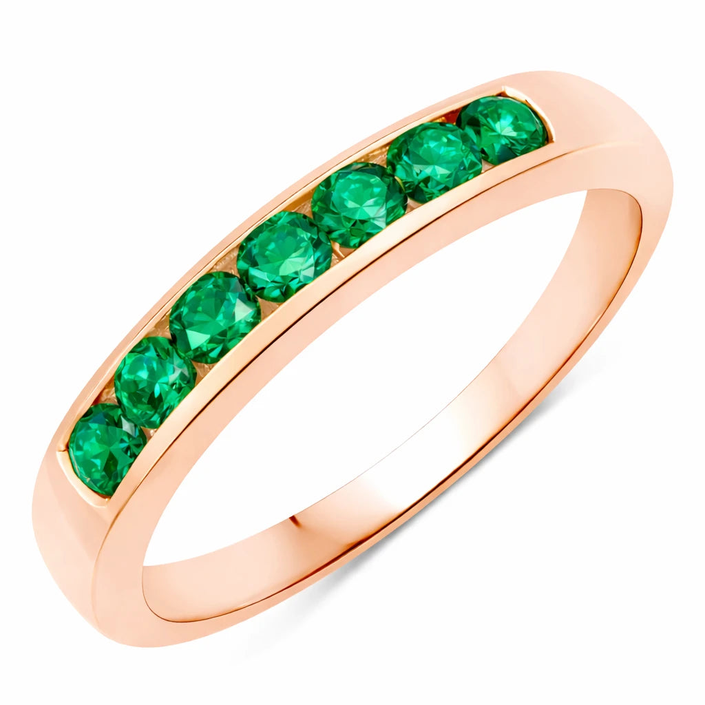 Half Eternity Band Ring
