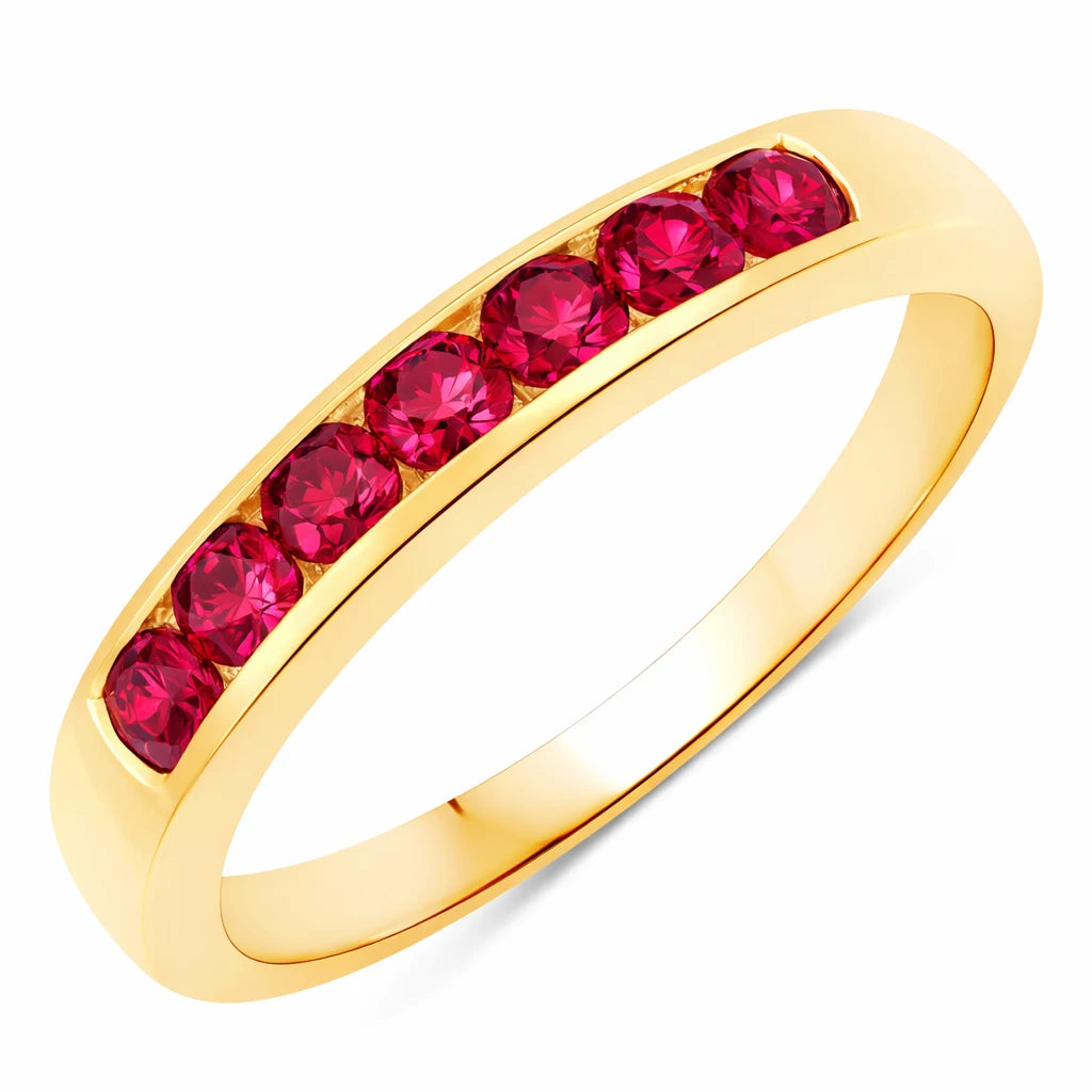 Half Eternity Band Ring