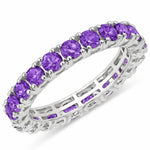 Petite Round Prong Set Eternity Ring