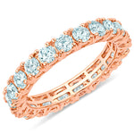 Petite Round Prong Set Eternity Ring