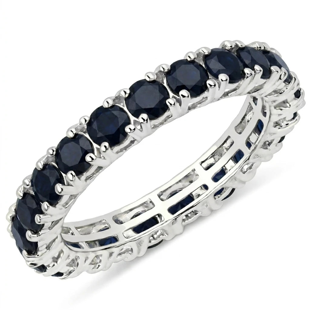 Petite Round Prong Set Eternity Ring