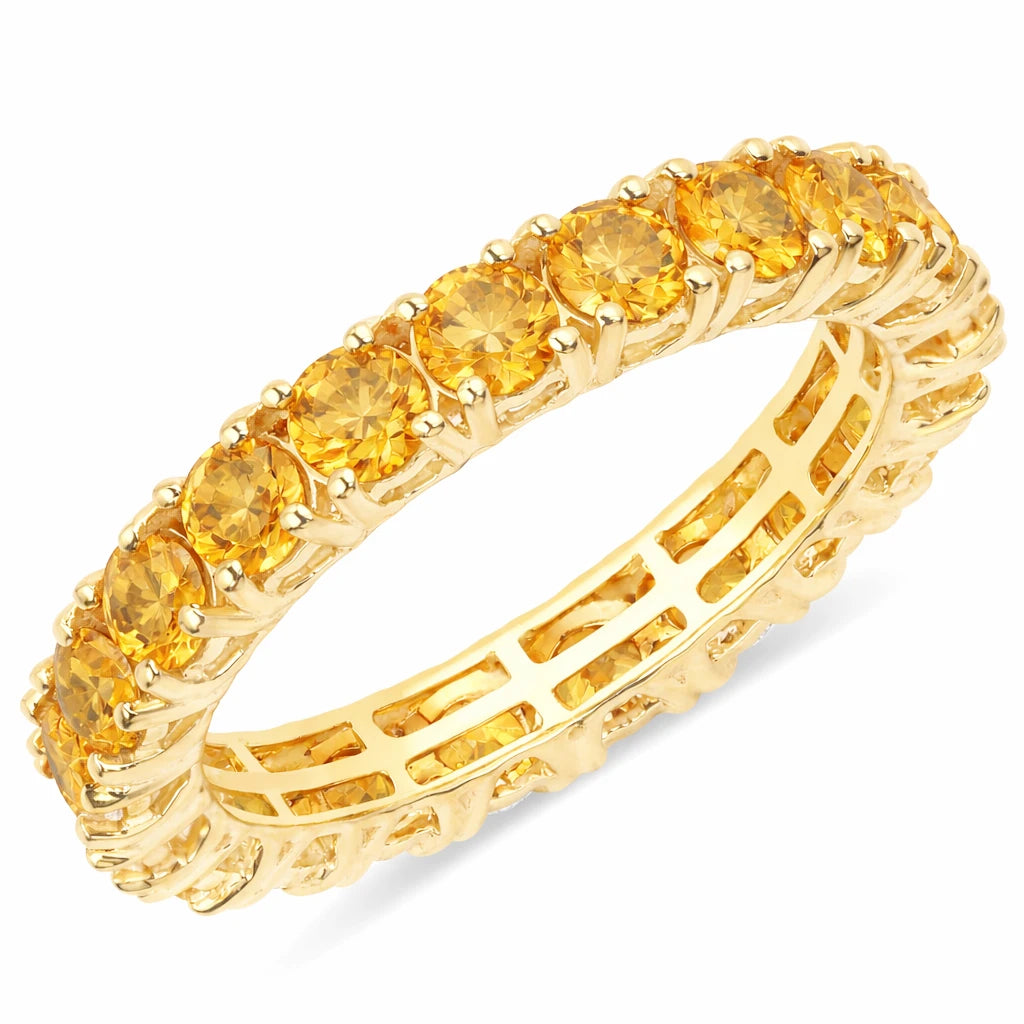 Petite Round Prong Set Eternity Ring