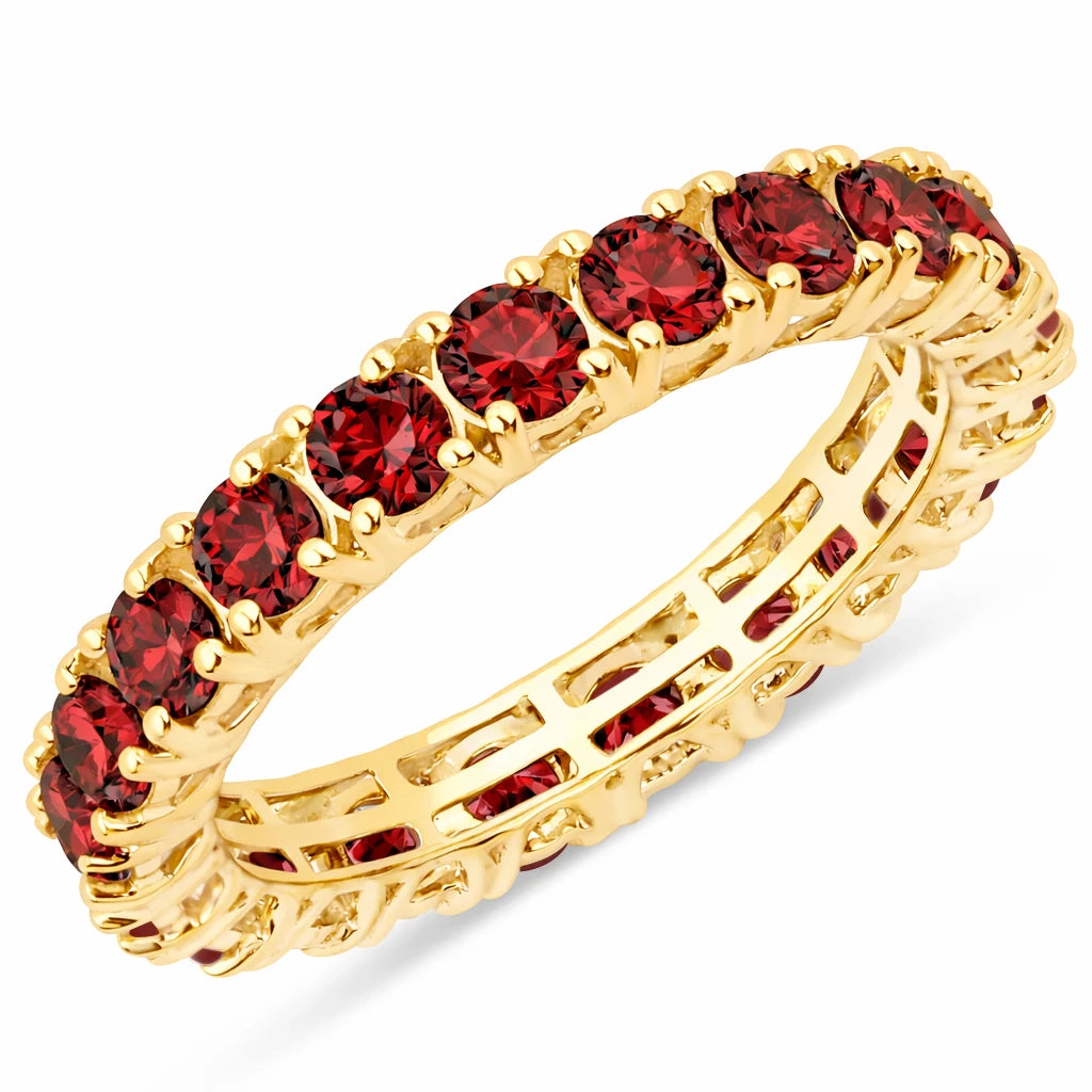 Petite Round Prong Set Eternity Ring
