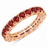 Petite Round Prong Set Eternity Ring