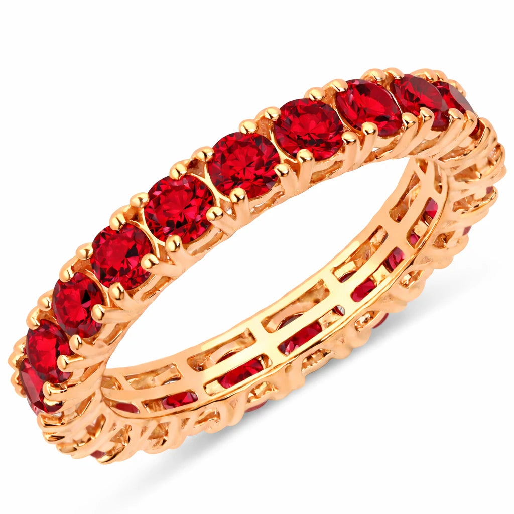 Petite Round Prong Set Eternity Ring