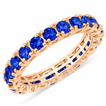 Petite Round Prong Set Eternity Ring
