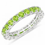 Petite Round Prong Set Eternity Ring