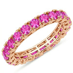 Petite Round Prong Set Eternity Ring