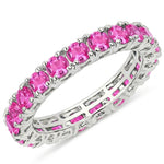 Petite Round Prong Set Eternity Ring