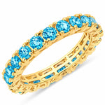 Petite Round Prong Set Eternity Ring