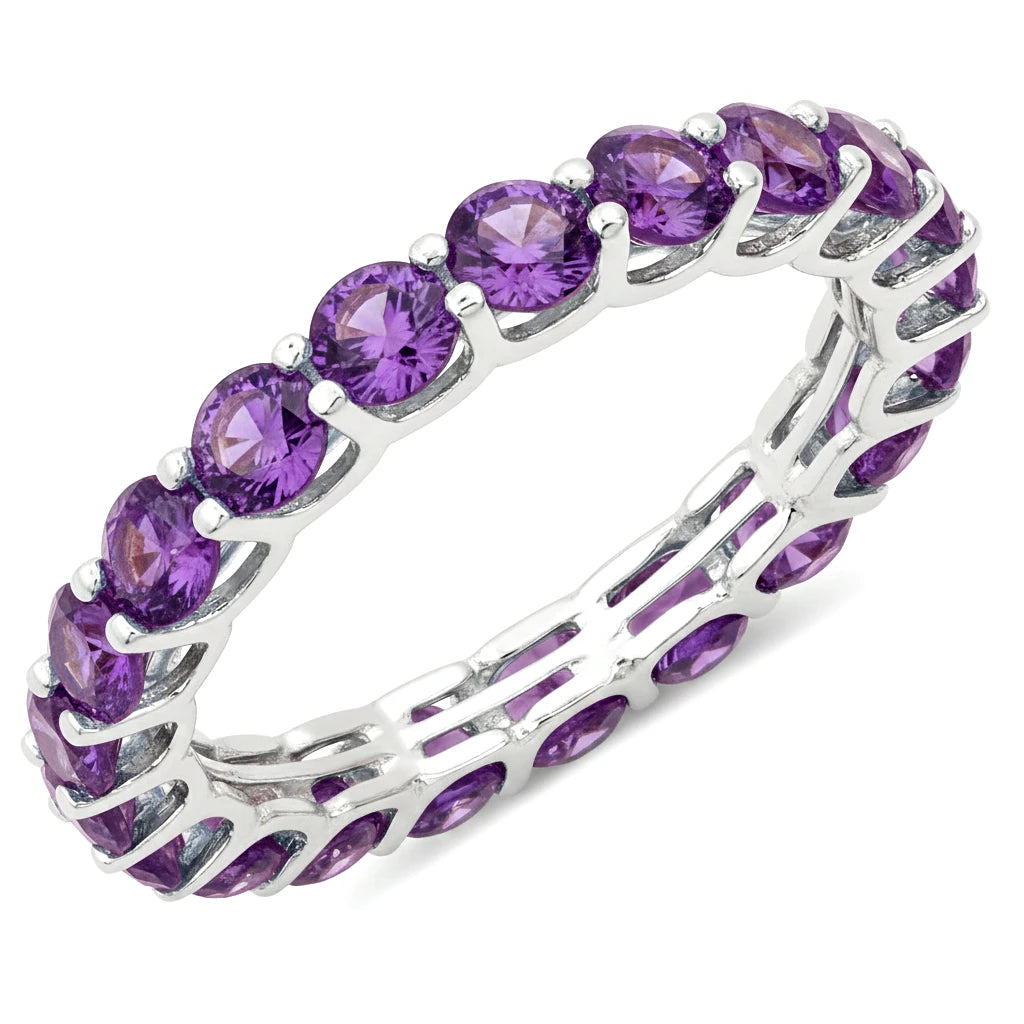 Round Prong Set Eternity Ring