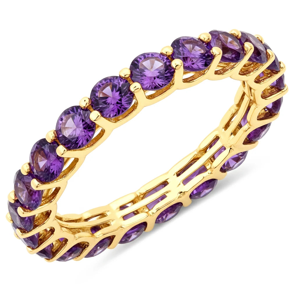 Round Prong Set Eternity Ring