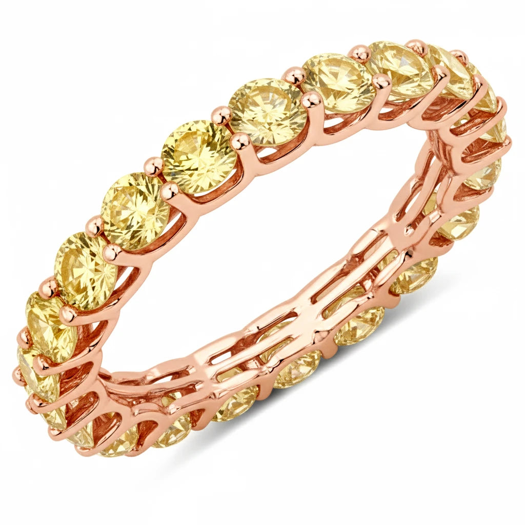 Round Prong Set Eternity Ring
