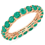 Round Prong Set Eternity Ring