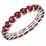 Round Prong Set Eternity Ring