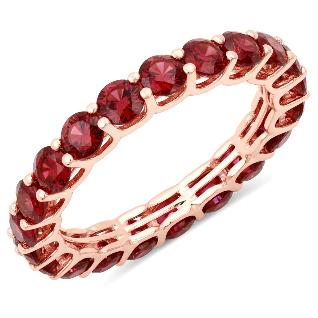 Round Prong Set Eternity Ring