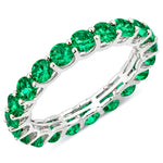 Round Prong Set Eternity Ring