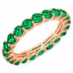 Round Prong Set Eternity Ring