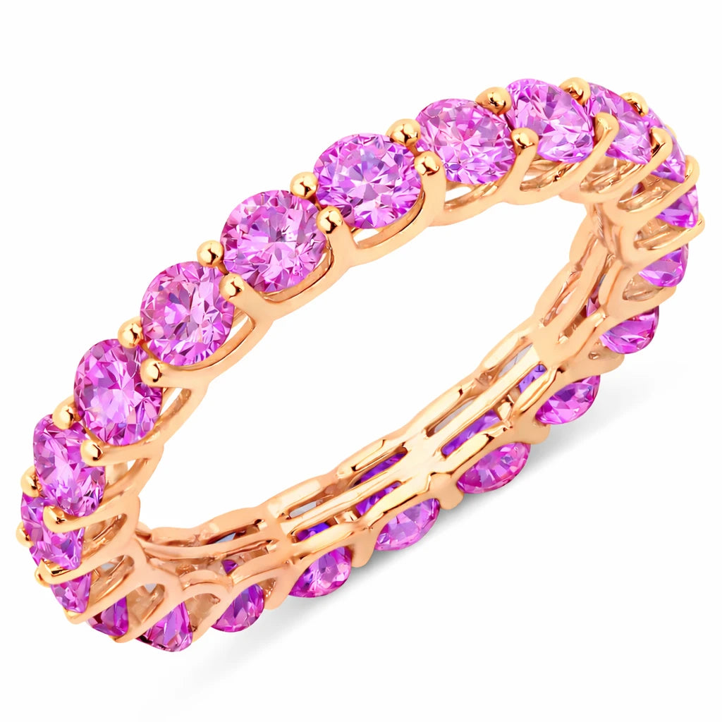 Round Prong Set Eternity Ring