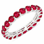 Round Prong Set Eternity Ring