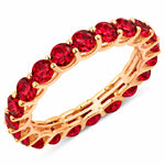 Round Prong Set Eternity Ring