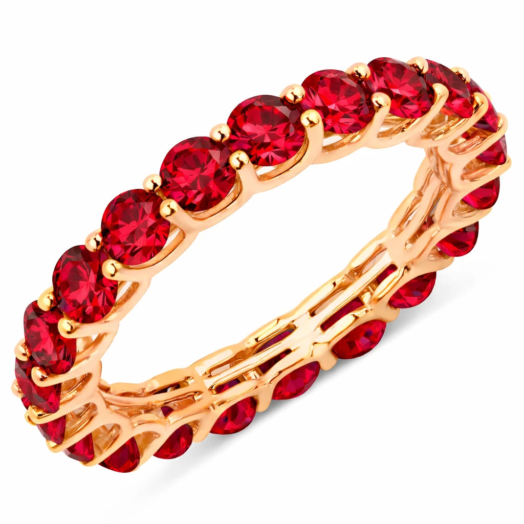 Round Prong Set Eternity Ring