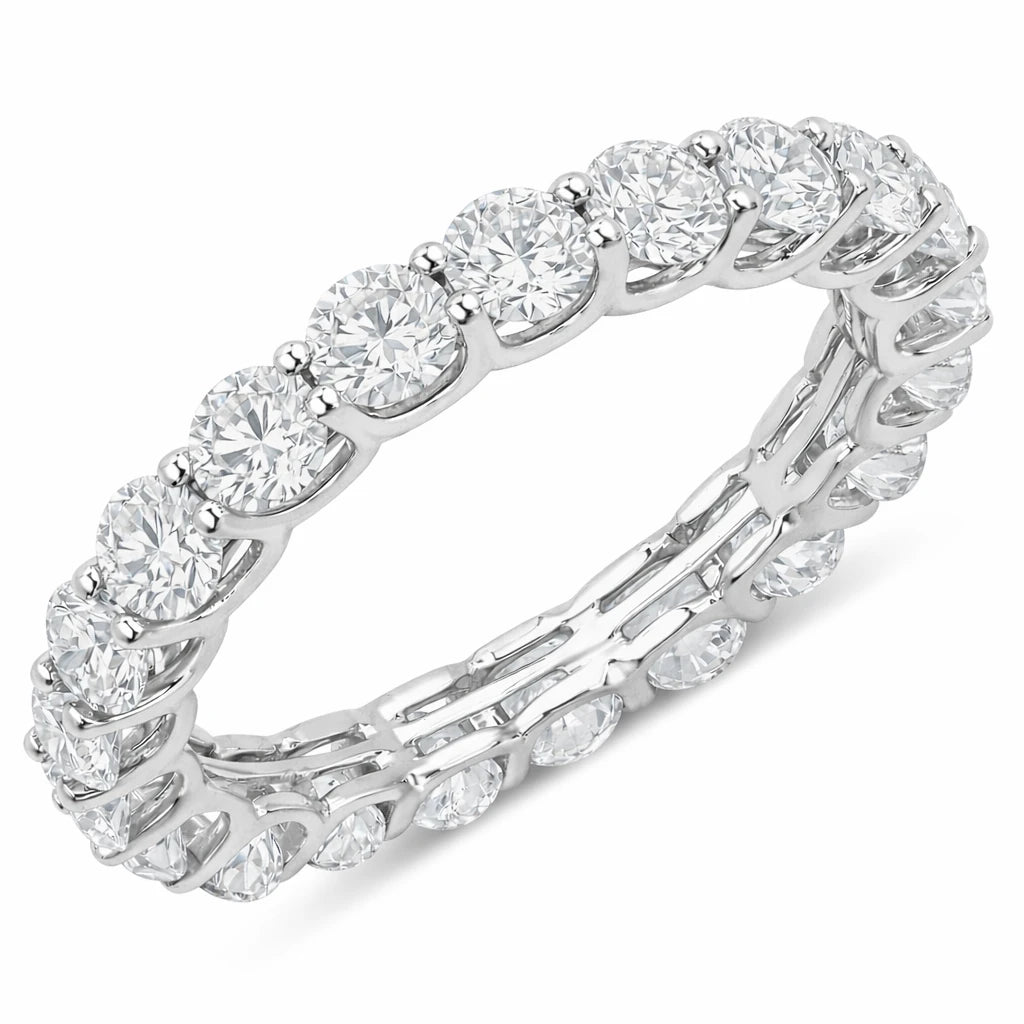 Round Prong Set Eternity Ring