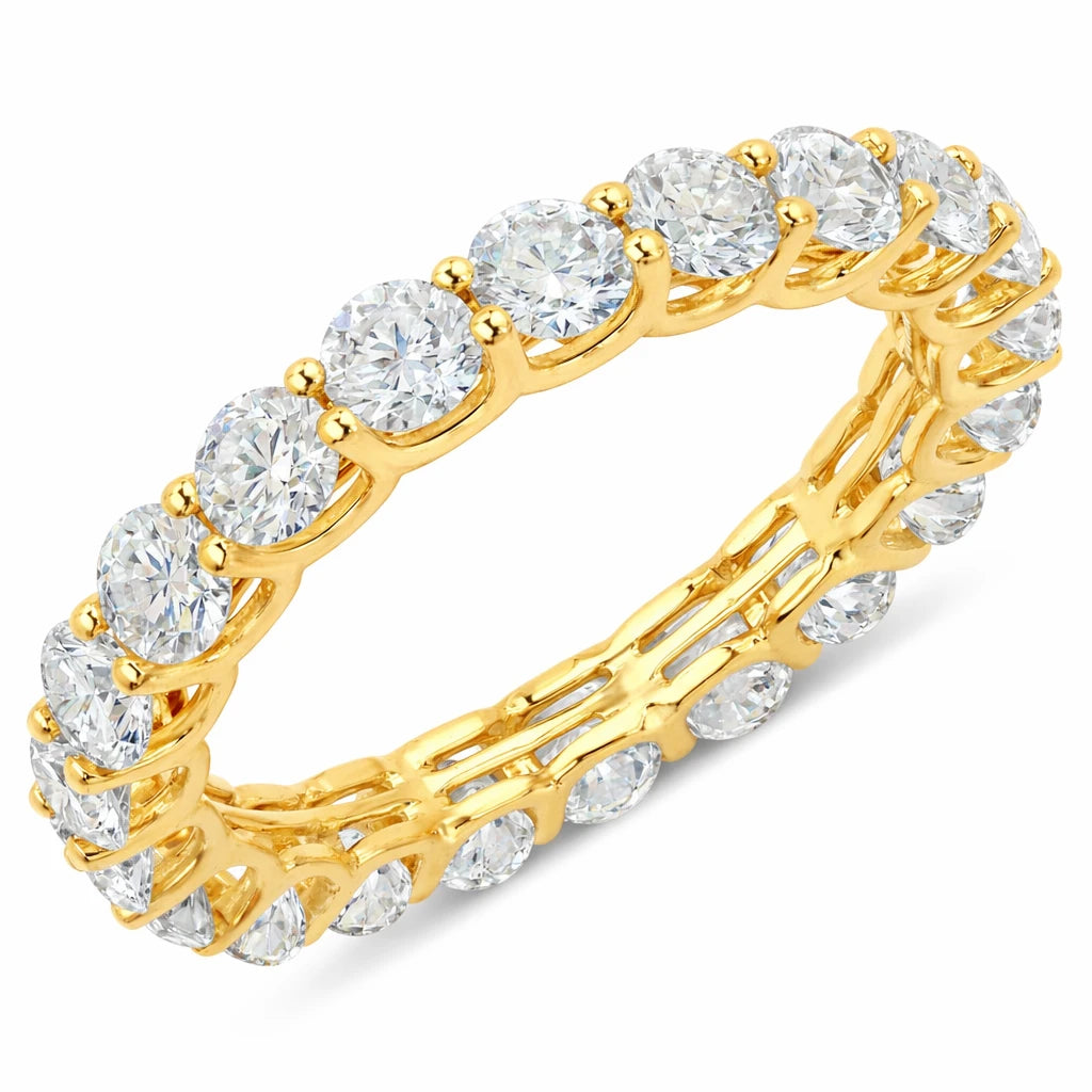 Round Prong Set Eternity Ring