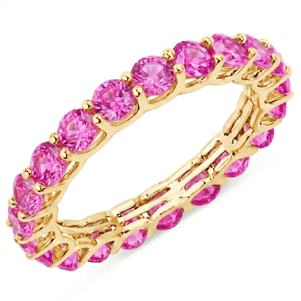 Round Prong Set Eternity Ring