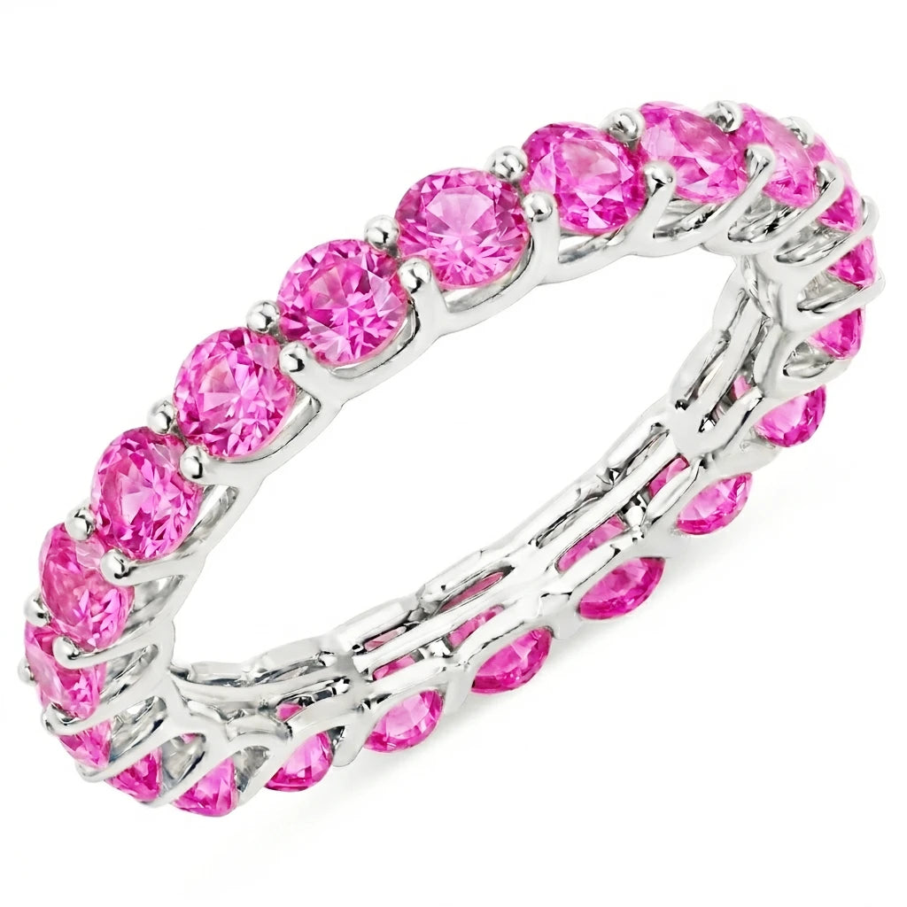 Round Prong Set Eternity Ring