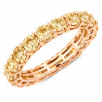 Bold Round Prong Set Eternity Ring