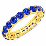 Bold Round Prong Set Eternity Ring