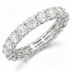Bold Round Prong Set Eternity Ring