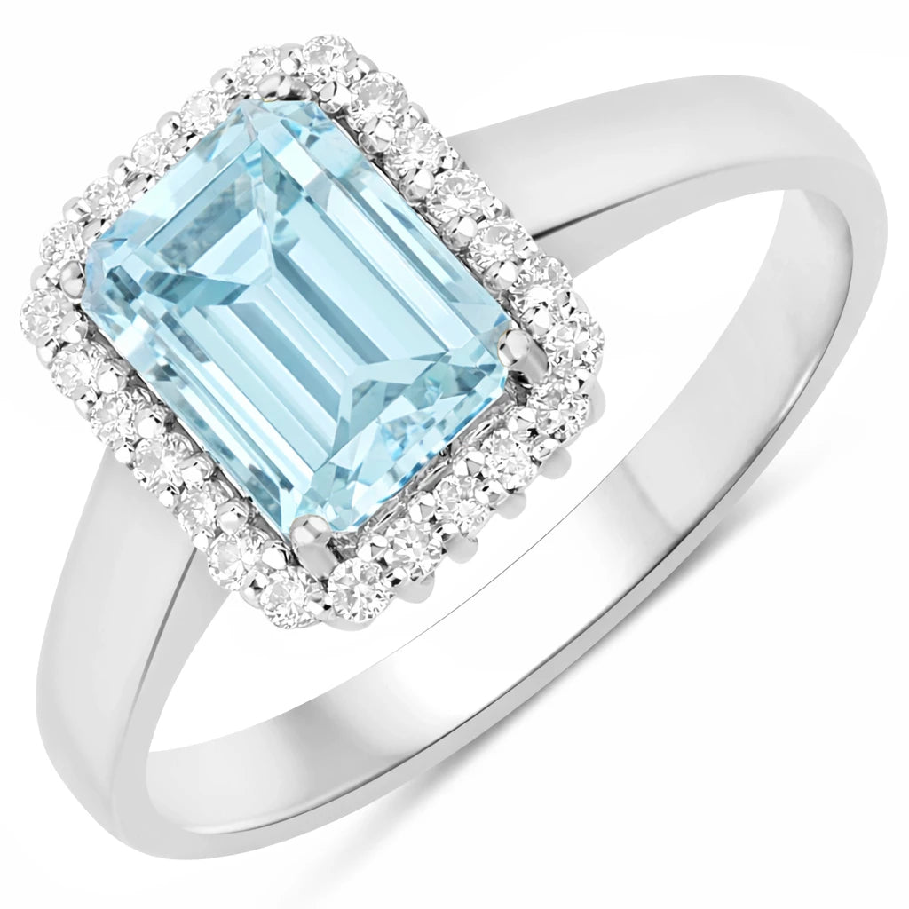 Heirloom Emerald Cut Diamond Accent Ring