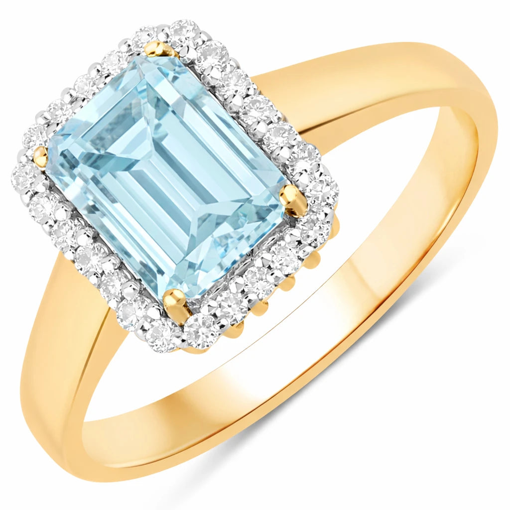 Heirloom Emerald Cut Diamond Accent Ring