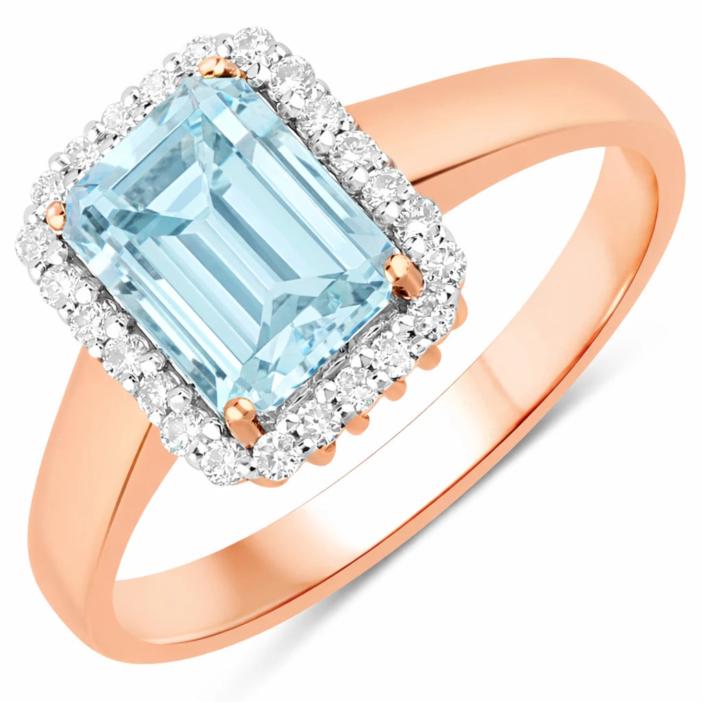 Heirloom Emerald Cut Diamond Accent Ring