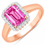 Heirloom Emerald Cut Diamond Accent Ring
