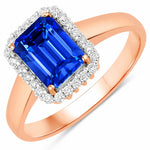 Heirloom Emerald Cut Diamond Accent Ring