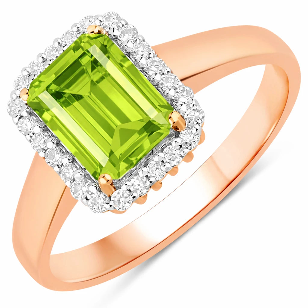 Heirloom Emerald Cut Diamond Accent Ring